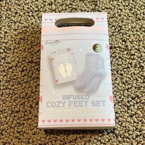 Lavender Infused Cozy Feet Set - 2 Pack, Purple